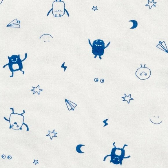 3 Piece Carter's Pajama & Onesie Set - Mommy's Little Monster - Picture 2 of 3